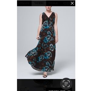 WHBM Floral Maxi dress.  Never worn, new with tags.